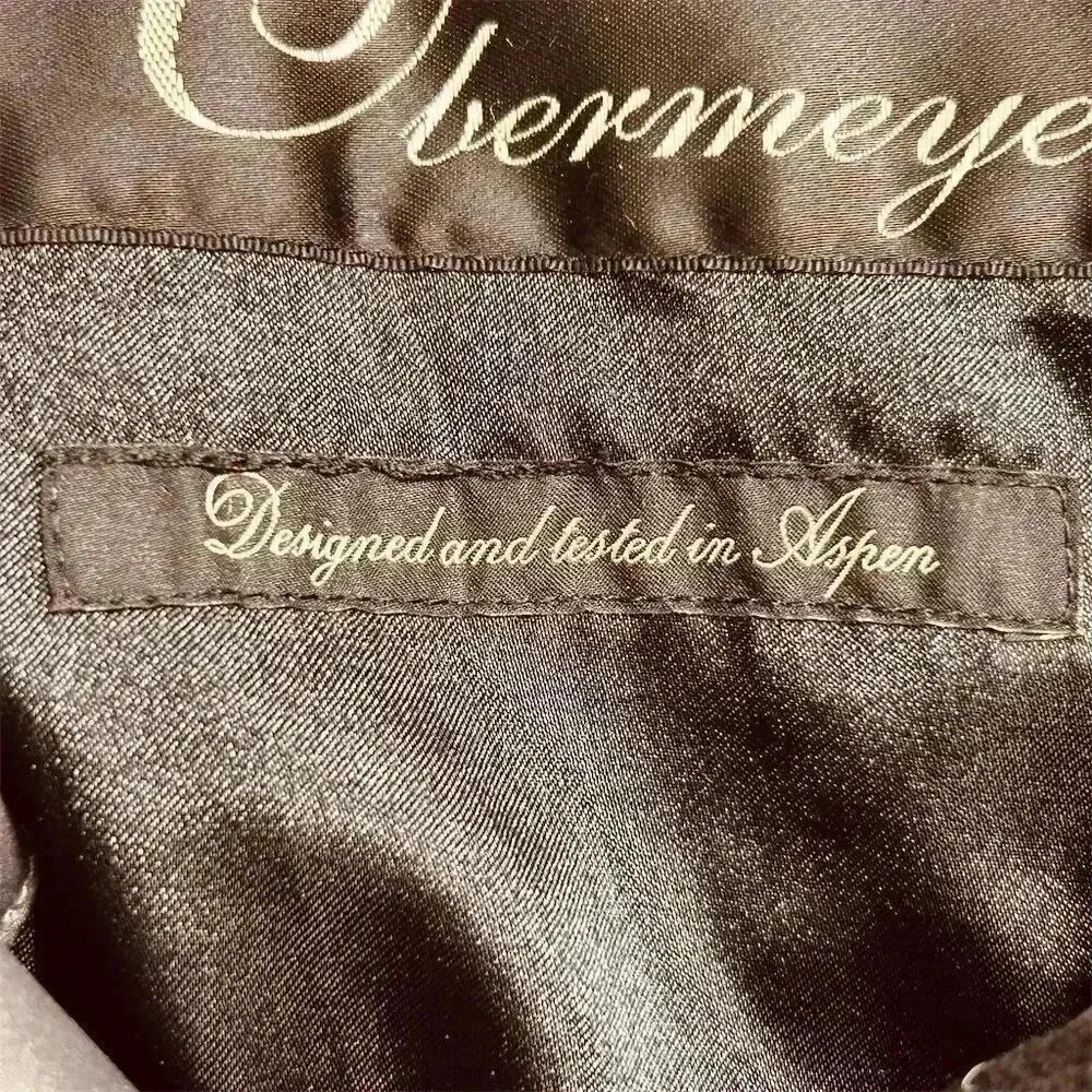 Obermeyer Womens Metallic Brown Hooded Puffer Jacket Size 6 Quilted Winter Coat - Picture 11 of 15